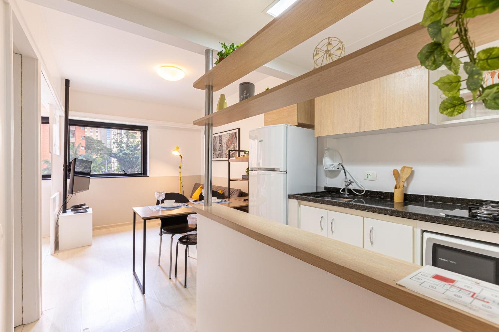 Apartamento Easy Star - Lindo E Aconchegante Flat No Jardins - Wp01h *