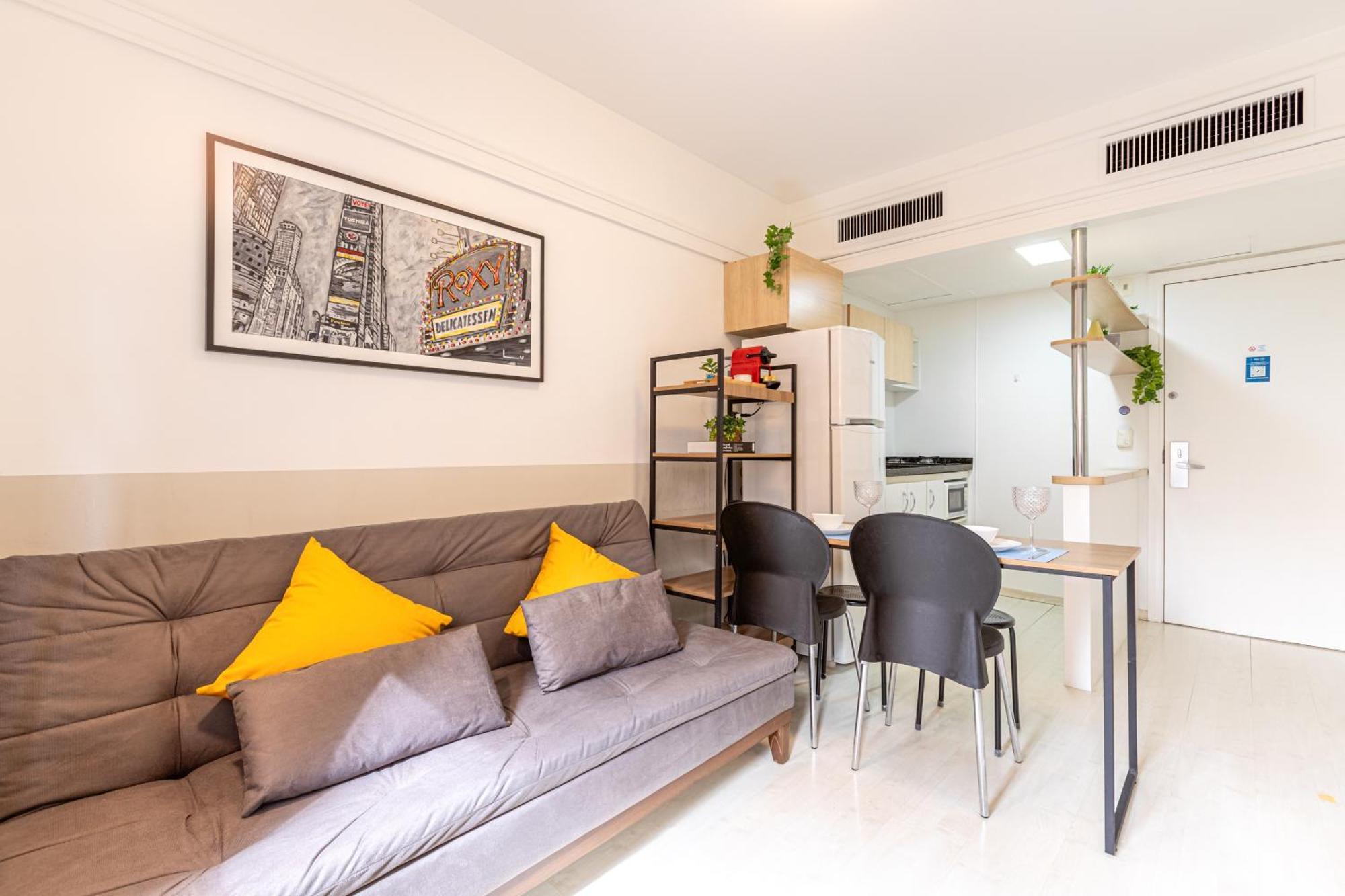 Apartamento Easy Star - Lindo E Aconchegante Flat No Jardins - Wp01h São Paulo
