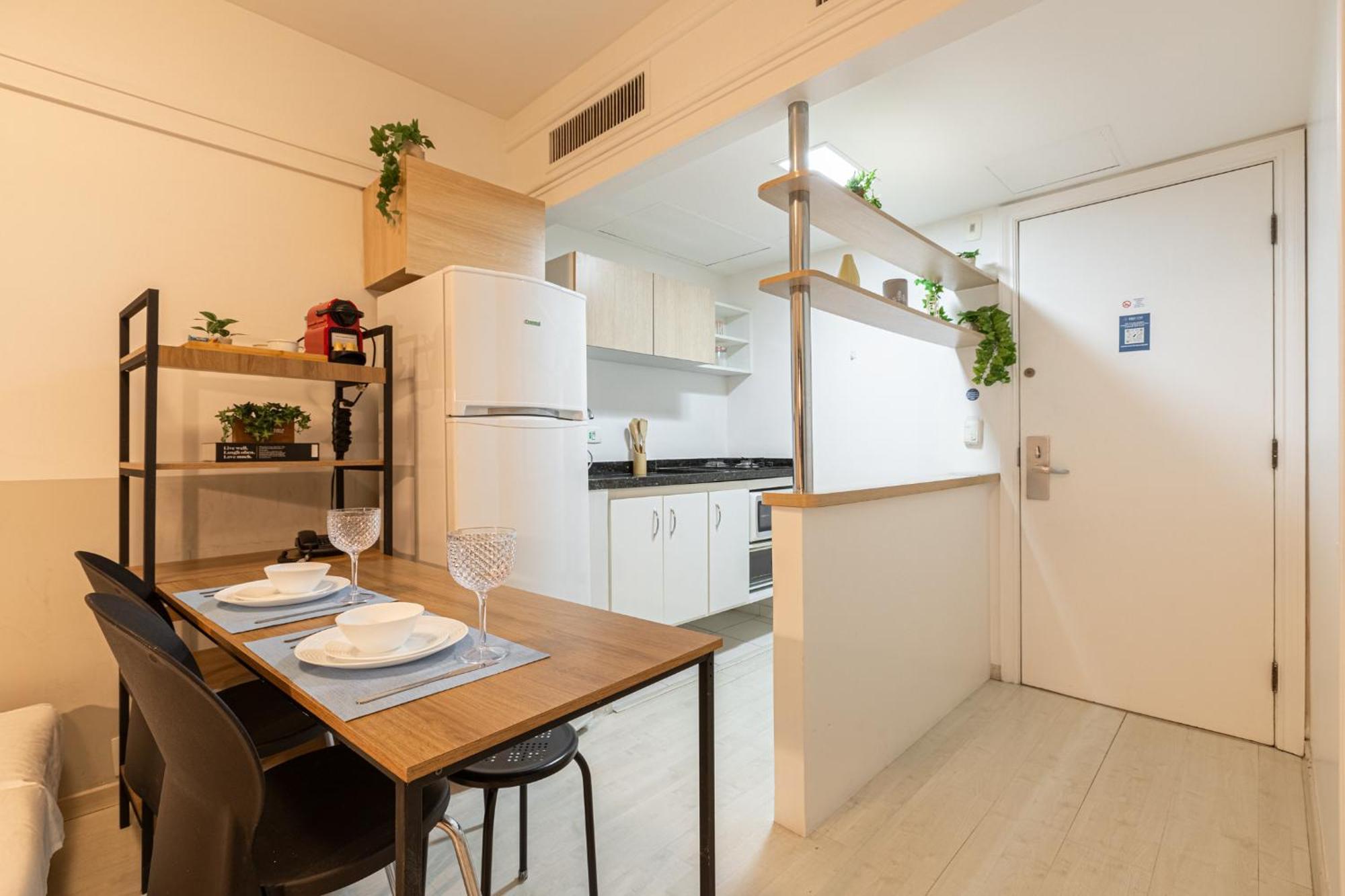 Easy Star - Lindo E Aconchegante Flat No Jardins - Wp01h * São Paulo