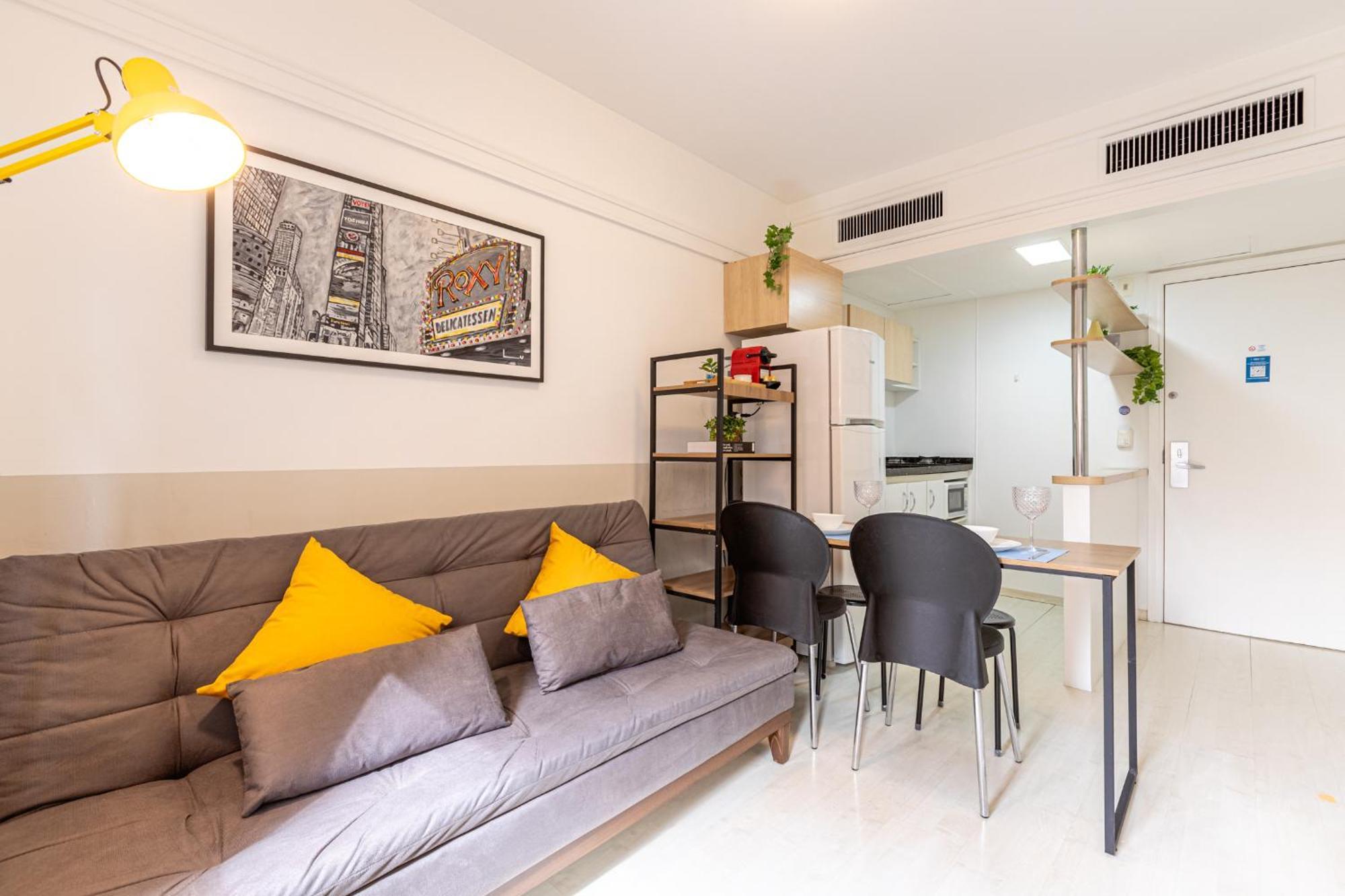 Easy Star - Lindo E Aconchegante Flat No Jardins - Wp01h Apartamento São Paulo