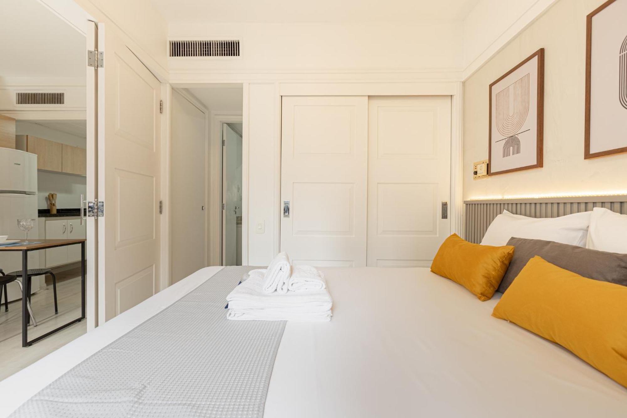 Easy Star - Lindo E Aconchegante Flat No Jardins - Wp01h Apartamento São Paulo