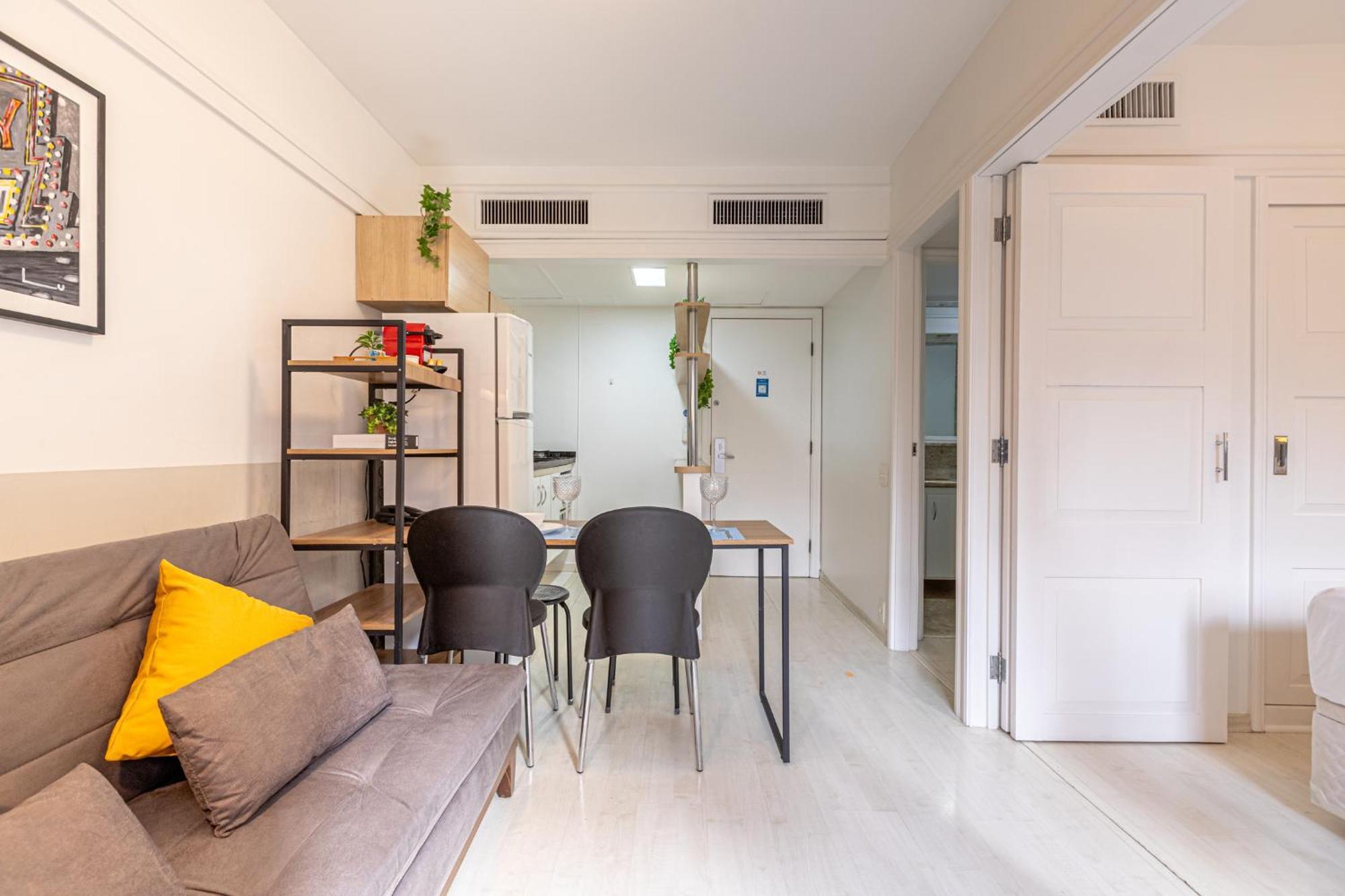 Easy Star - Lindo E Aconchegante Flat No Jardins - Wp01h Apartamento São Paulo